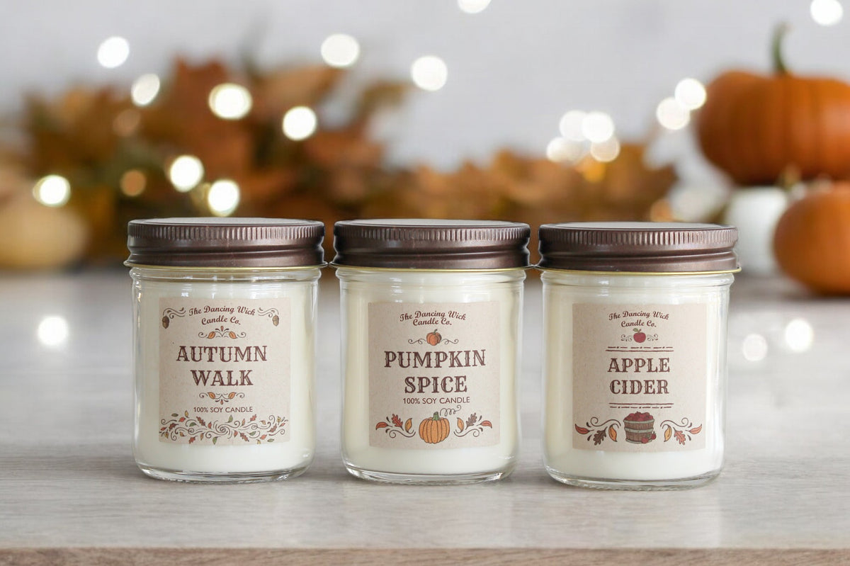 Noah Cheer - Fall 8oz Candle Set of 3