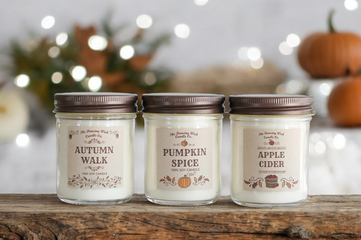 Noah Cheer - Fall 8oz Candle Set of 3