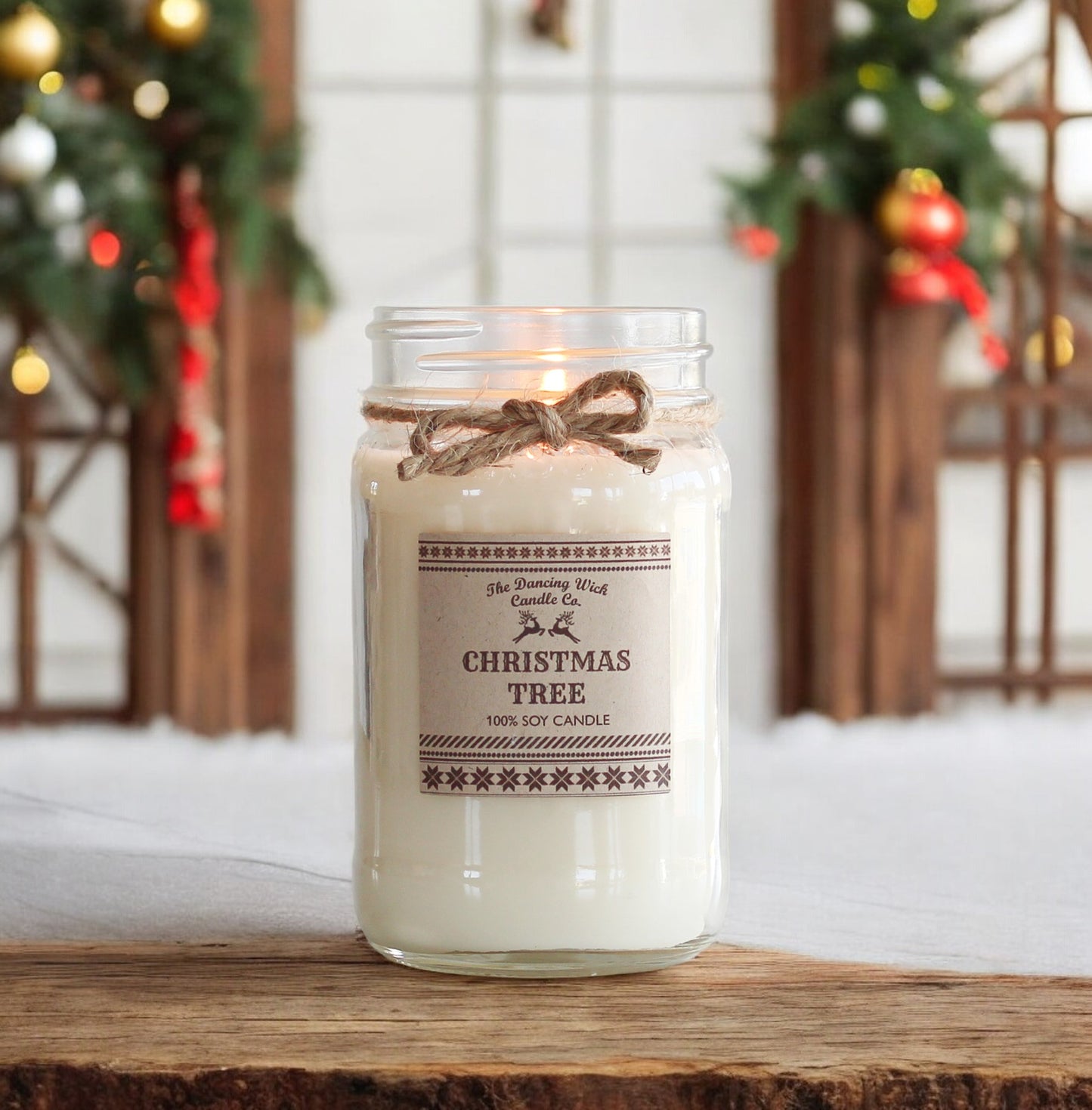Noah Cheer - 16oz Christmas Tree Candle
