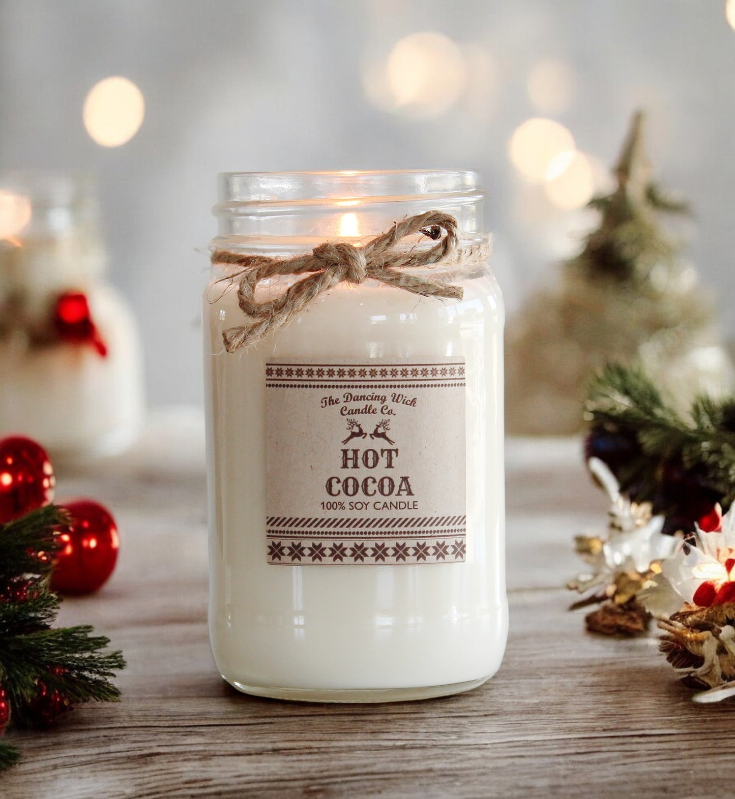 Example Fundraiser - 16oz Hot Cocoa Candle