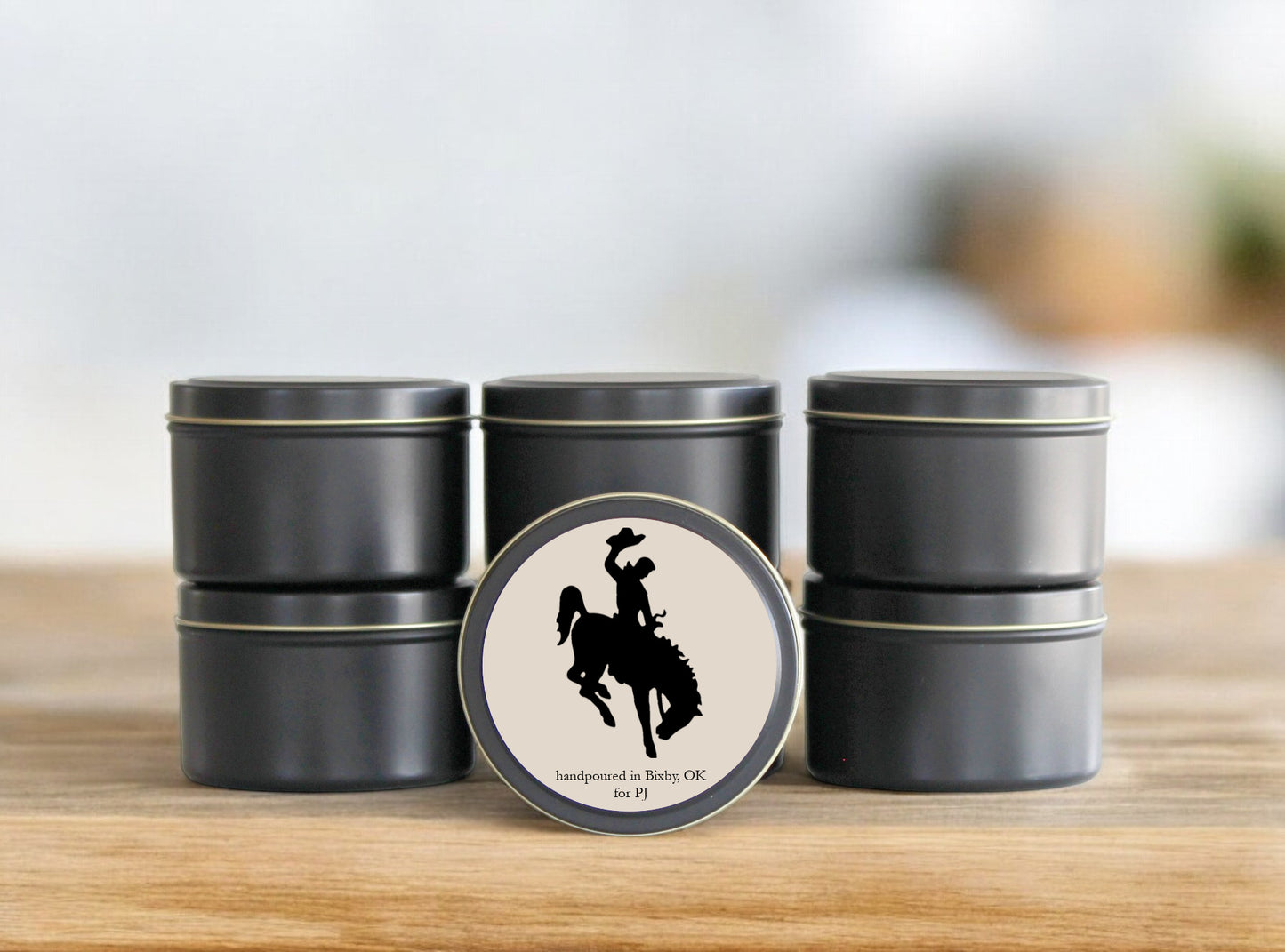 Boys Scouts - Fall Black Tin 8oz Candle Single