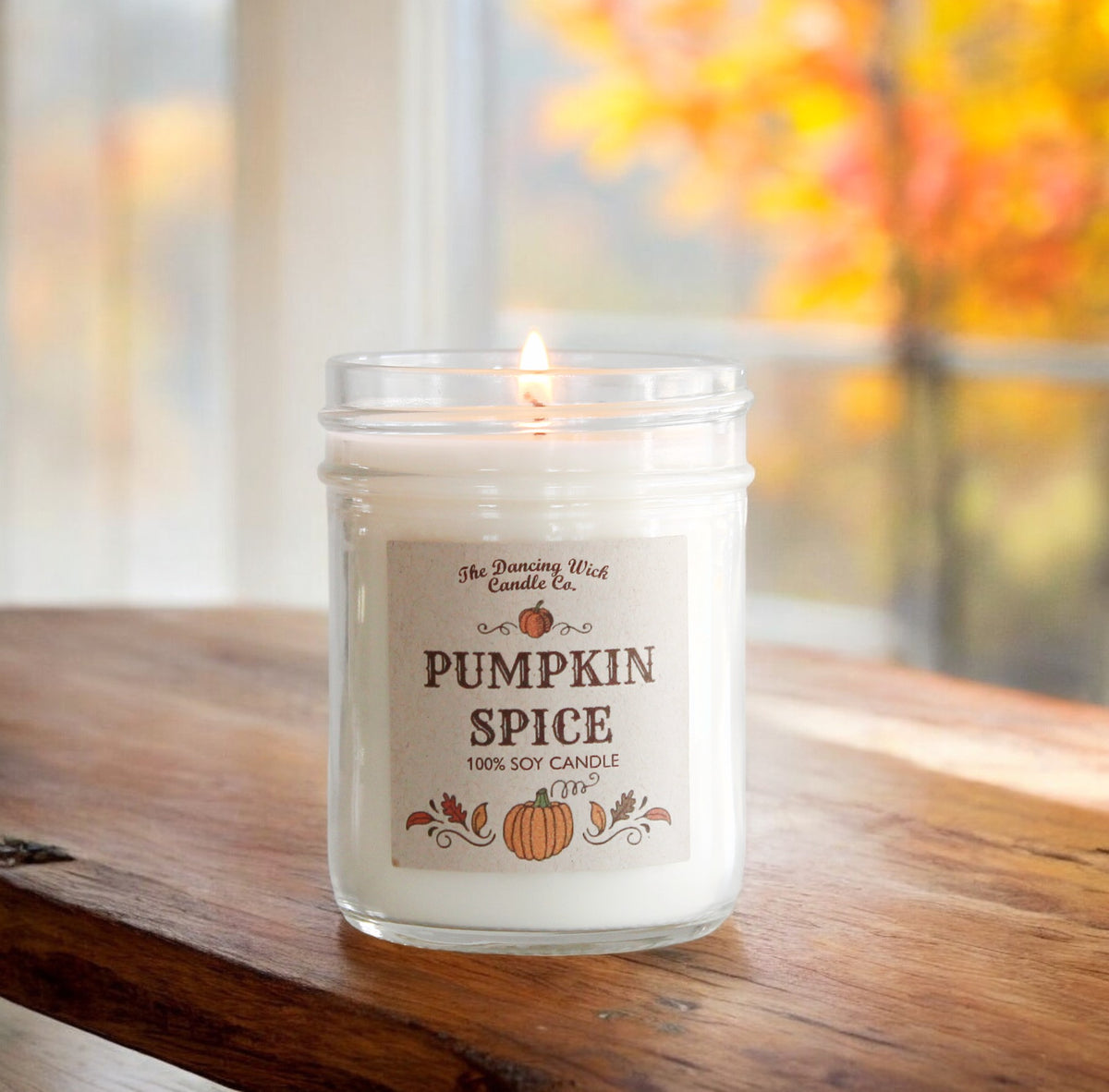 Noah Cheer - 8oz Pumpkin Spice Candle