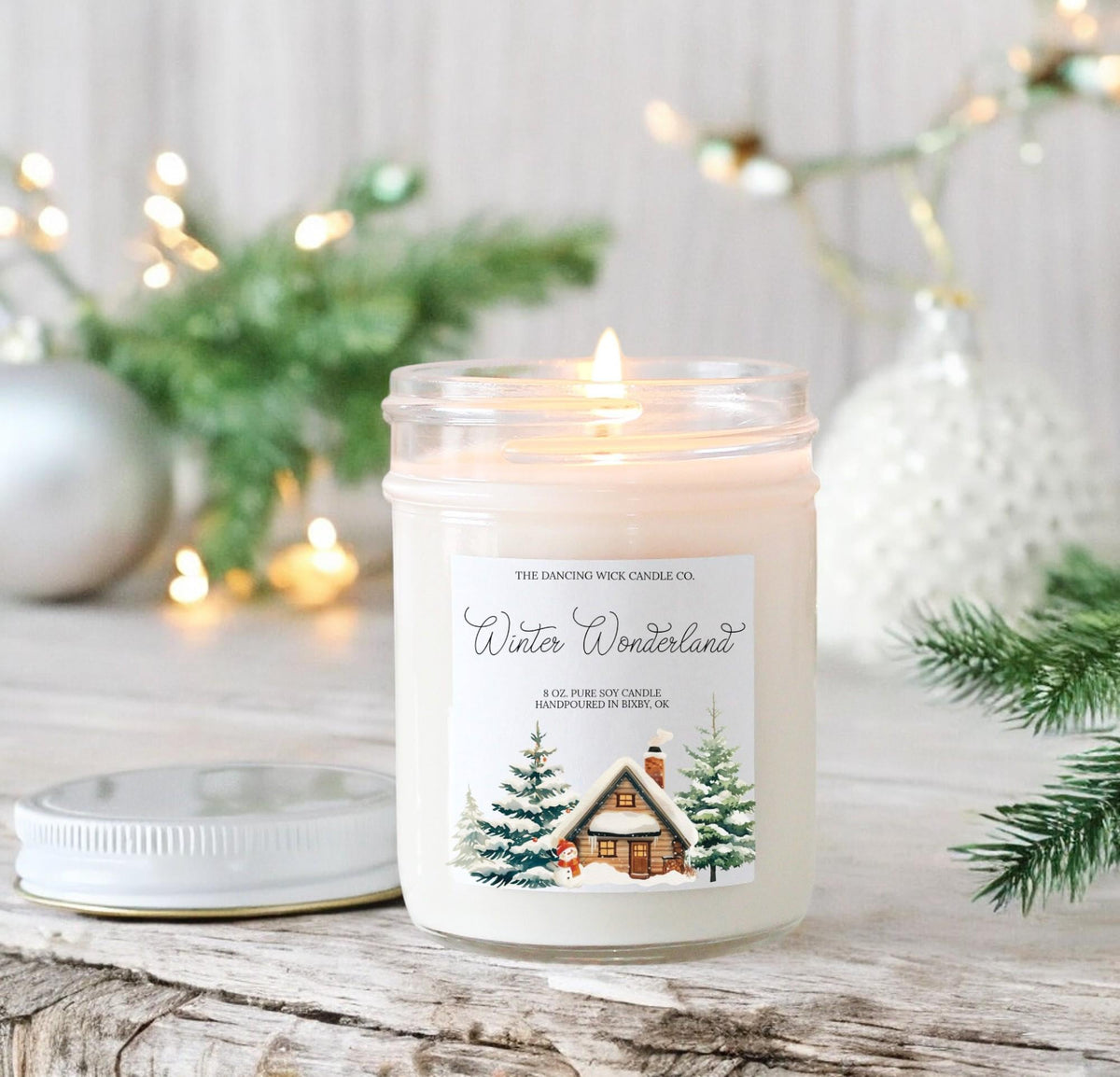 Young Lives - 8oz Winter Wonderland Christmas Candle
