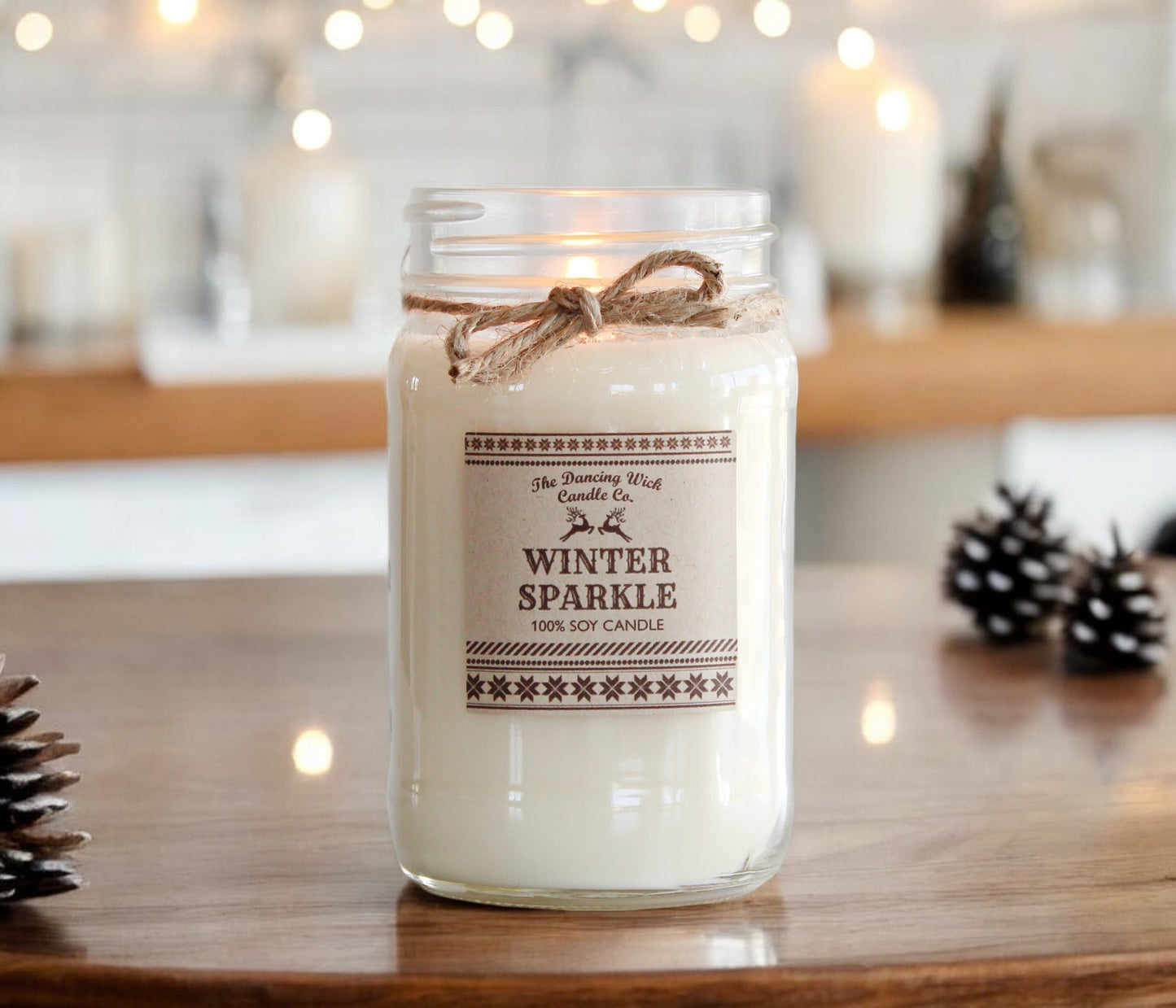 Living Alternatives - 16oz Winter Sparkle Candle