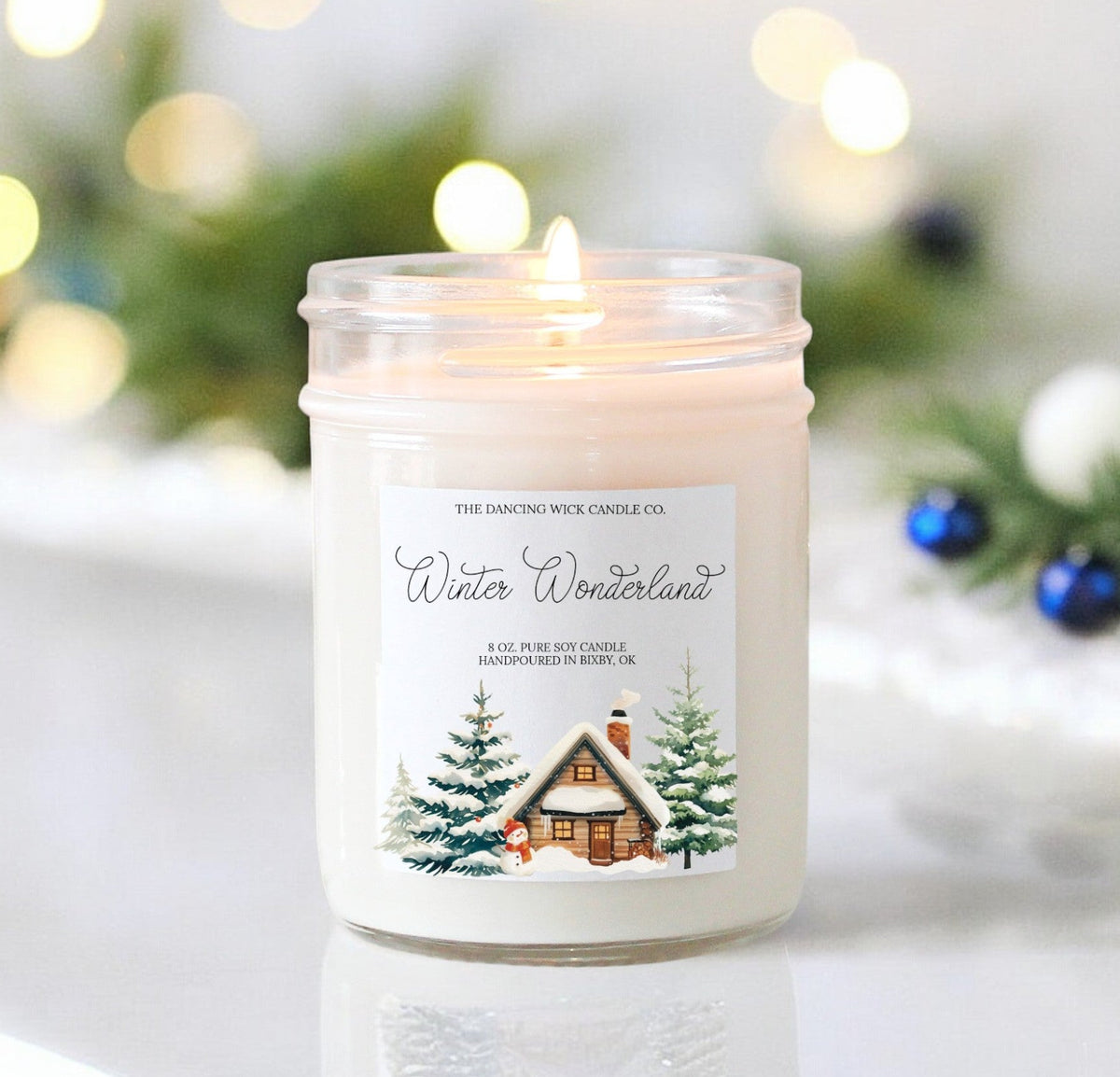 Young Lives - 8oz Winter Wonderland Christmas Candle