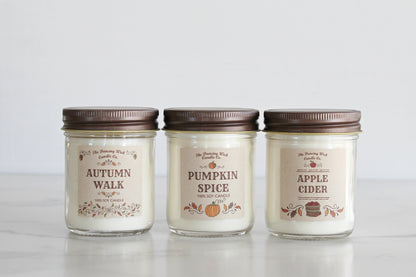 Example Fundraiser - Fall 8oz Candle Set of 3