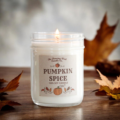 Example Fundraiser - 8oz Pumpkin Spice Candle