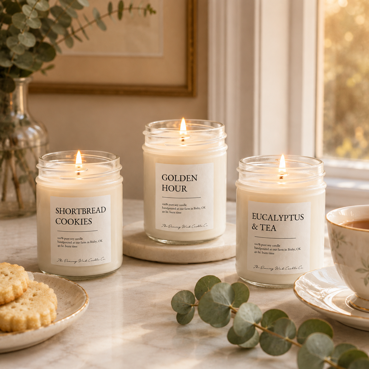 Jason's 1st - 8oz Candle Set of 3