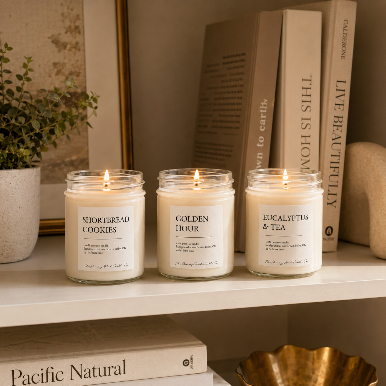 Jason's 1st - 8oz Candle Set of 3