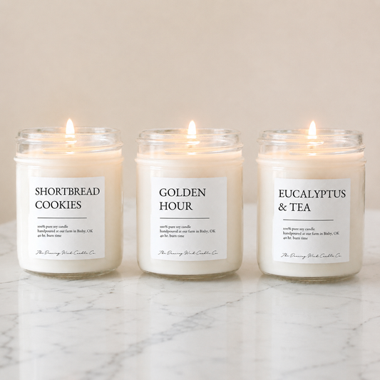 Jason's 1st - 8oz Candle Set of 3