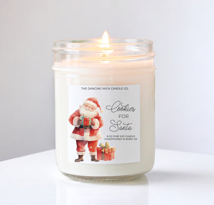 Young Lives - 8oz Cookies for Santa Christmas Candle