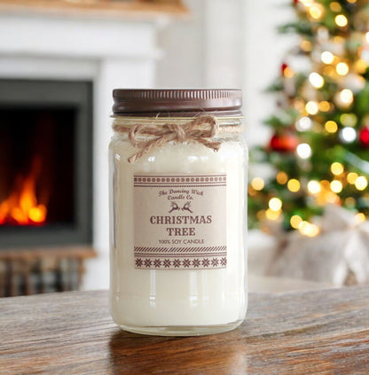 Example Fundraiser - 16oz Christmas Tree Candle