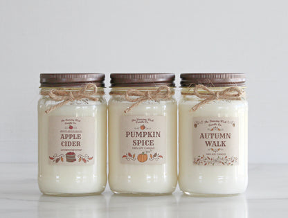 Example Fundraiser - Fall 16oz Candle Set of 3