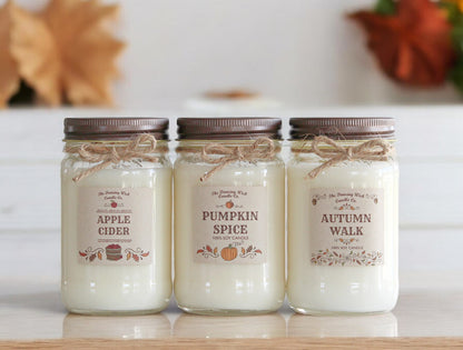 Example Fundraiser - Fall 16oz Candle Set of 3