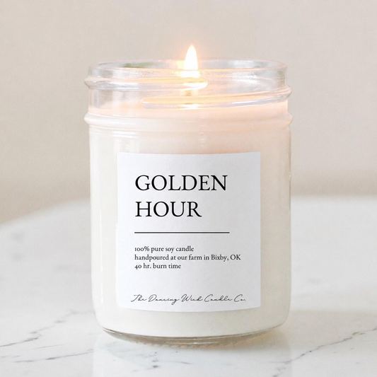 Jason's 1st - 8oz Candle Golden Hour