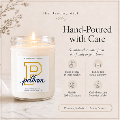Prospect Hill’s 5th Grade Parents Holiday Fundraiser - 8oz Candle Single