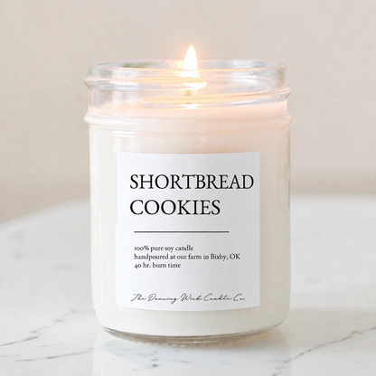 Jason's 1st - 8oz Candle Shortbread Cookies