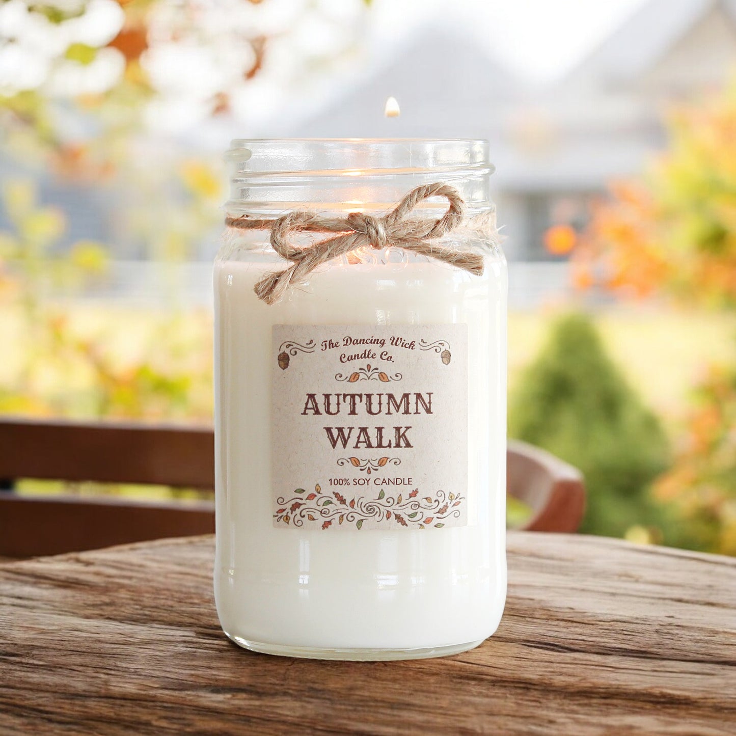 Example Fundraiser - 16oz Autumn Walk Candle