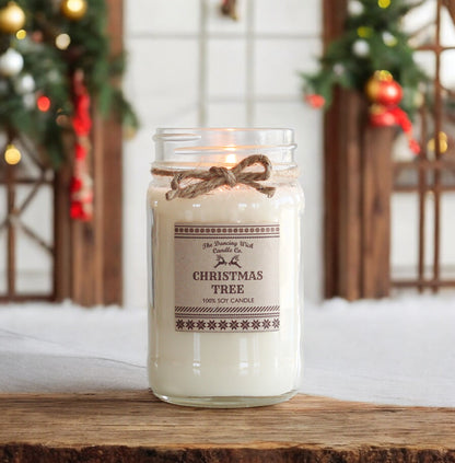 Example Fundraiser - 16oz Christmas Tree Candle