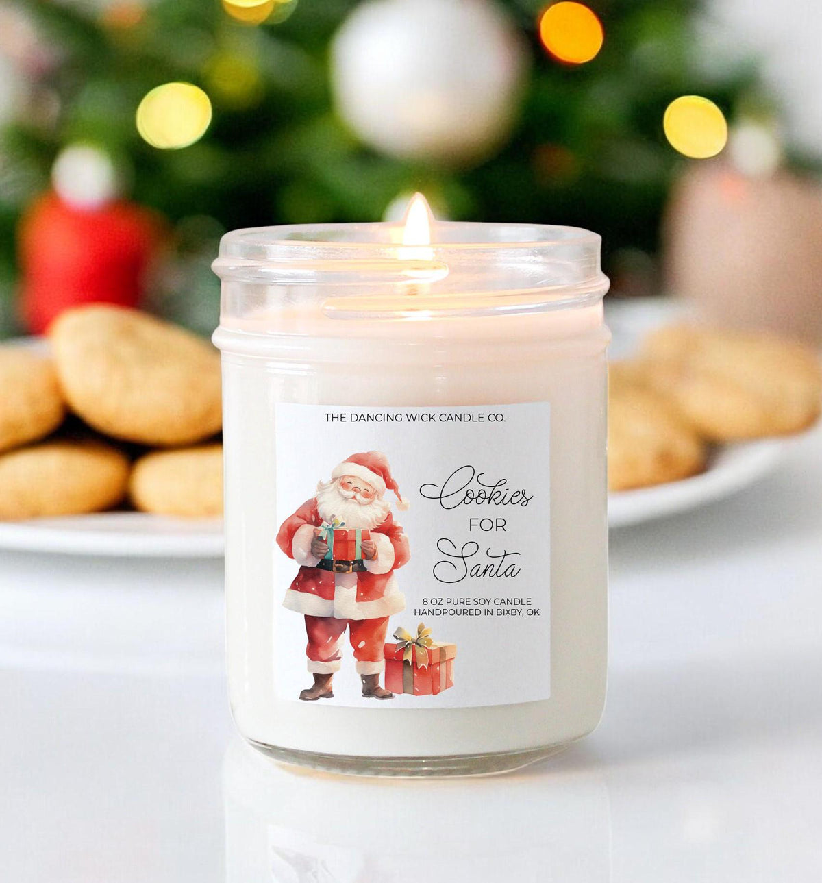 Young Lives - 8oz Cookies for Santa Christmas Candle