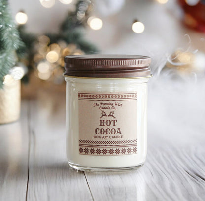 Battle Creek High School Basketball Cheer - 8oz Hot Cocoa Candle