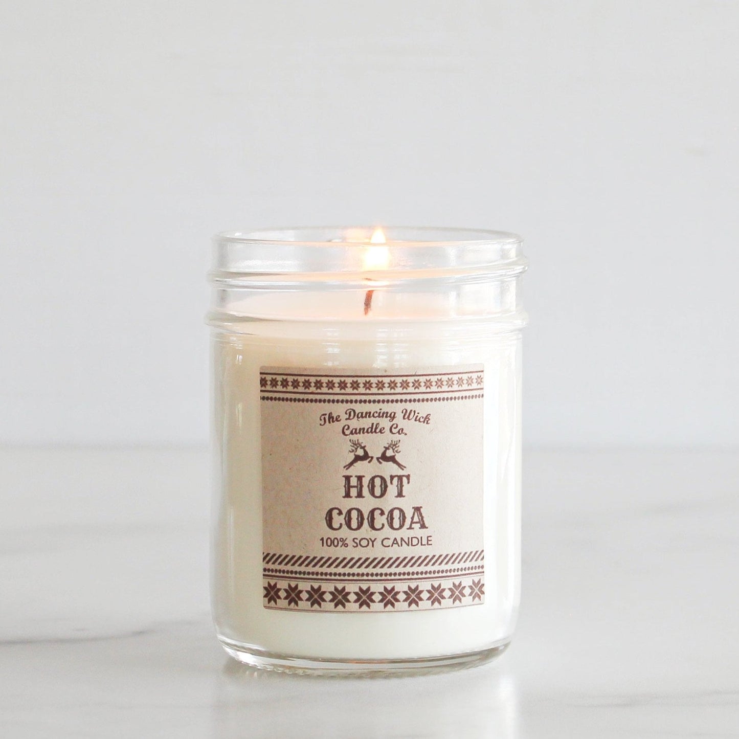 Battle Creek High School Basketball Cheer - 8oz Hot Cocoa Candle