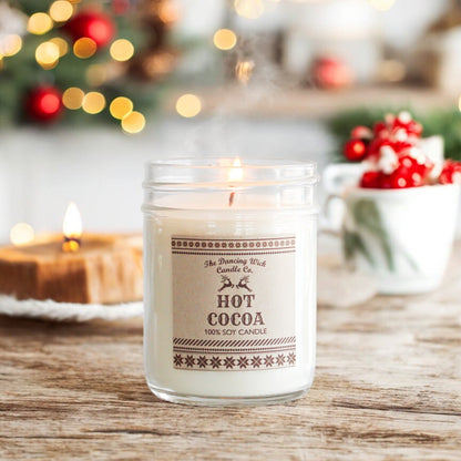 Battle Creek High School Basketball Cheer - 8oz Hot Cocoa Candle