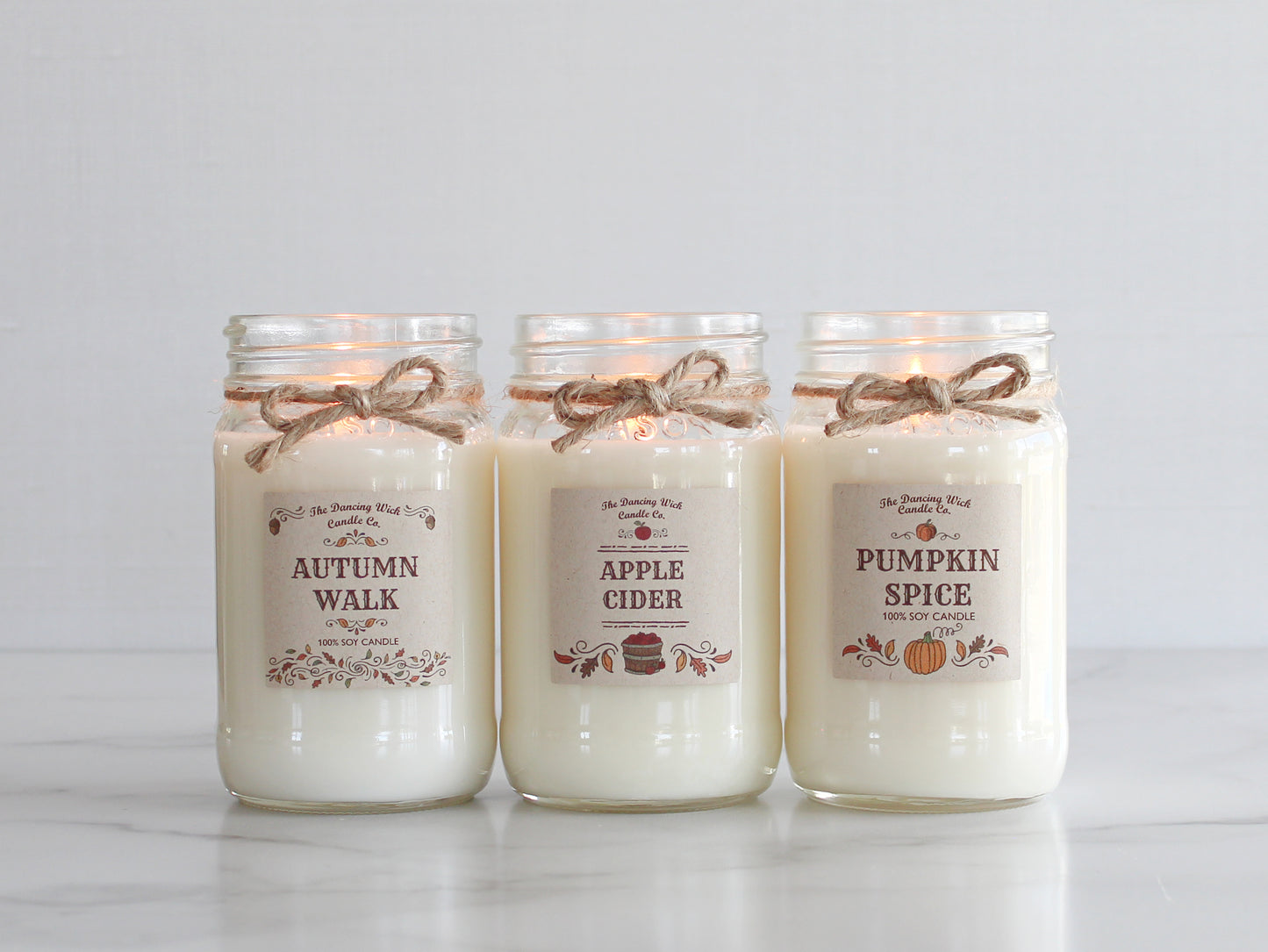 Example Fundraiser - Fall 16oz Candle Set of 3