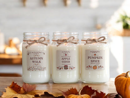 Example Fundraiser - Fall 16oz Candle Set of 3