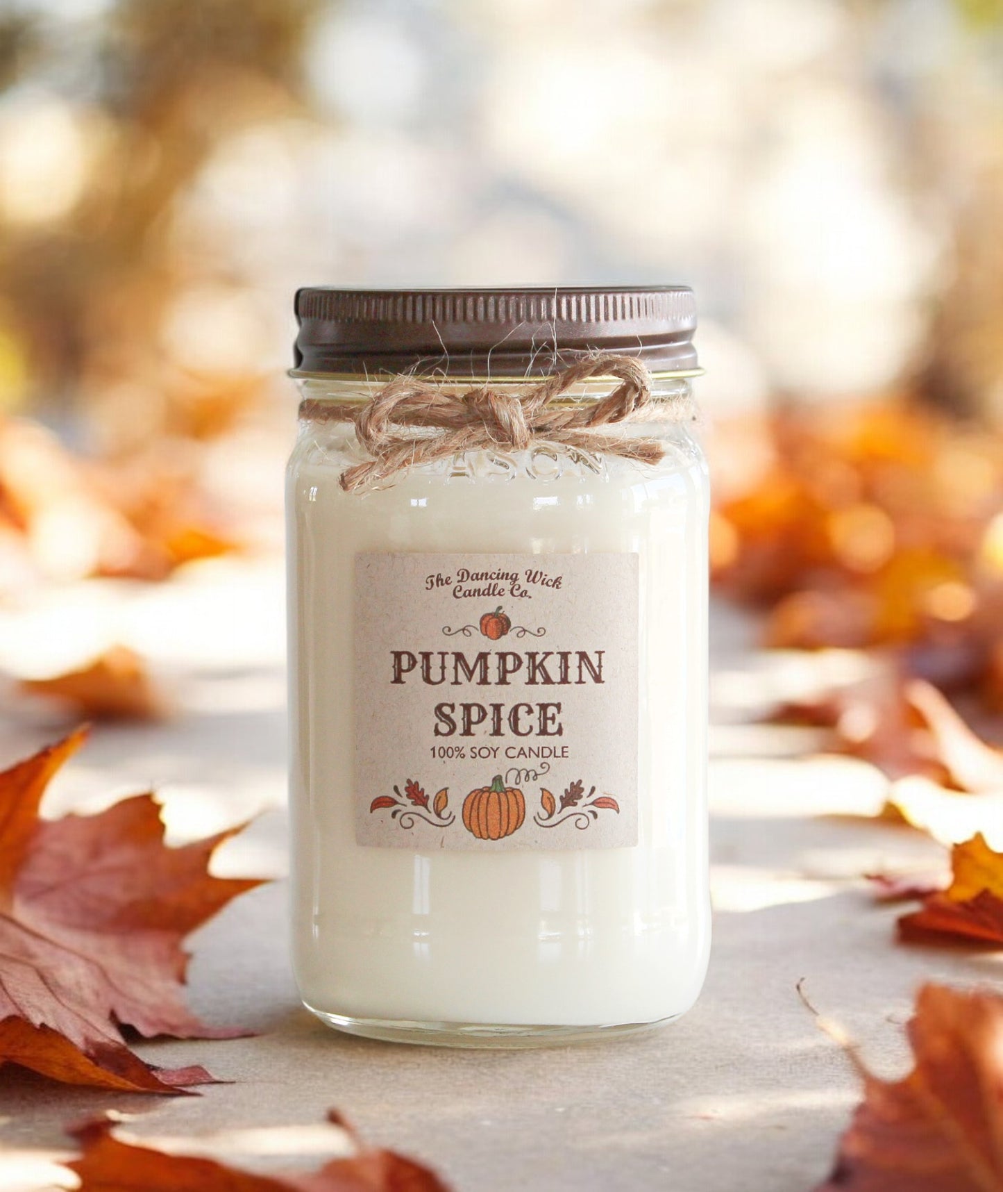 Example Fundraiser - 16oz Pumpkin Spice Candle