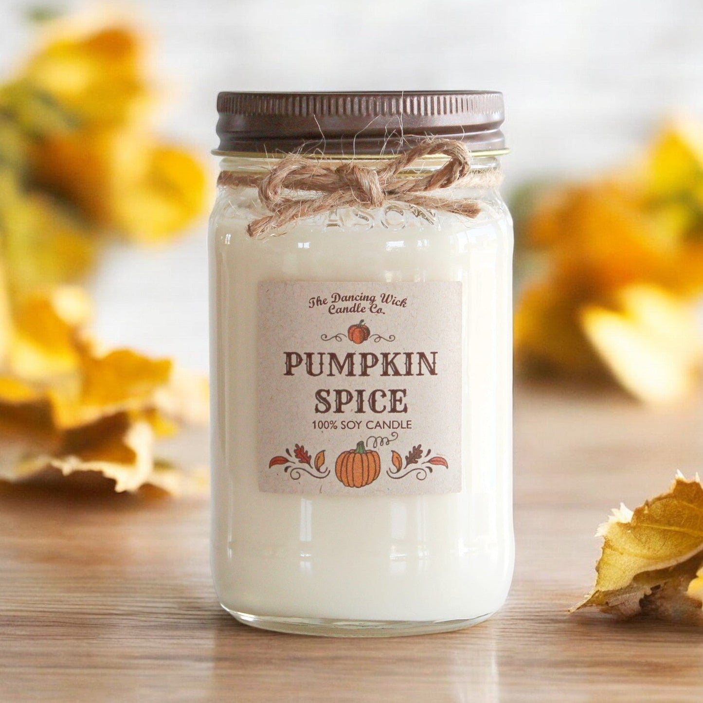 Example Fundraiser - 16oz Pumpkin Spice Candle
