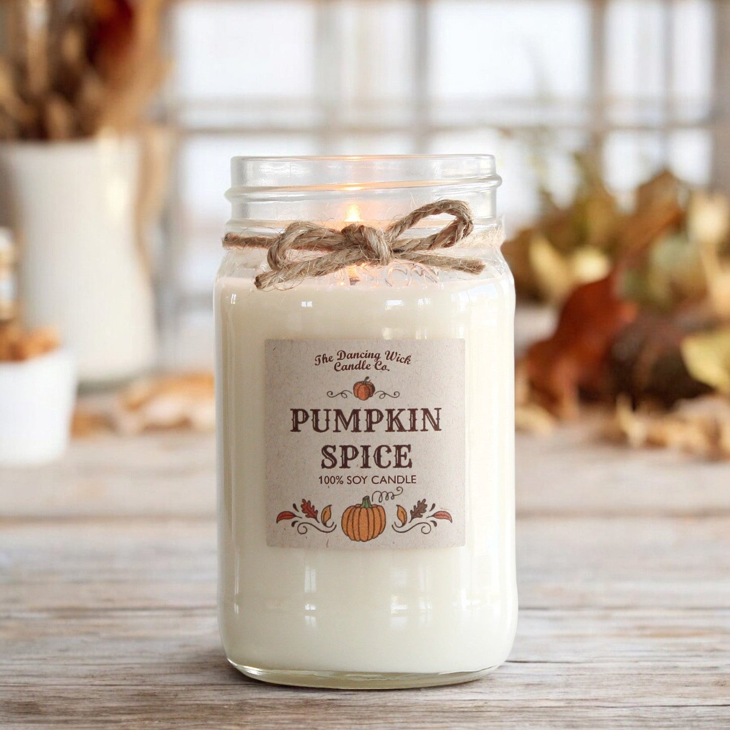 Example Fundraiser - 16oz Pumpkin Spice Candle