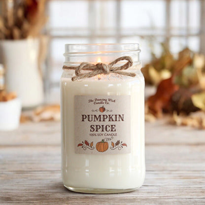 Example Fundraiser - 16oz Pumpkin Spice Candle