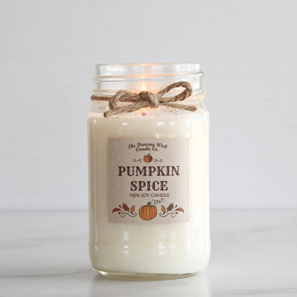 Example Fundraiser - 16oz Pumpkin Spice Candle