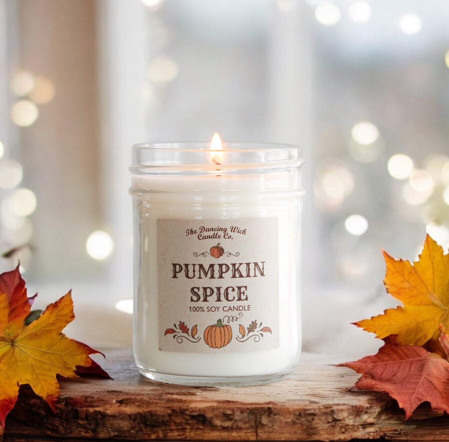 Example Fundraiser - 8oz Pumpkin Spice Candle