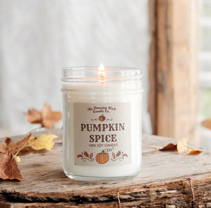 Example Fundraiser - 8oz Pumpkin Spice Candle