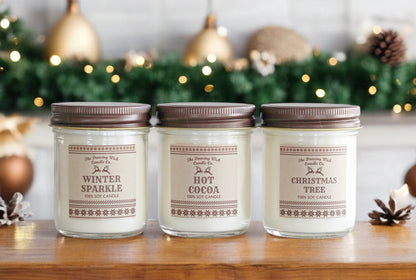 Example Fundraiser - Winter 8oz Candle Set of 3
