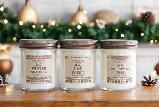 Example Fundraiser - Winter 8oz Candle Set of 3