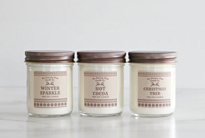 Example Fundraiser - Winter 8oz Candle Set of 3